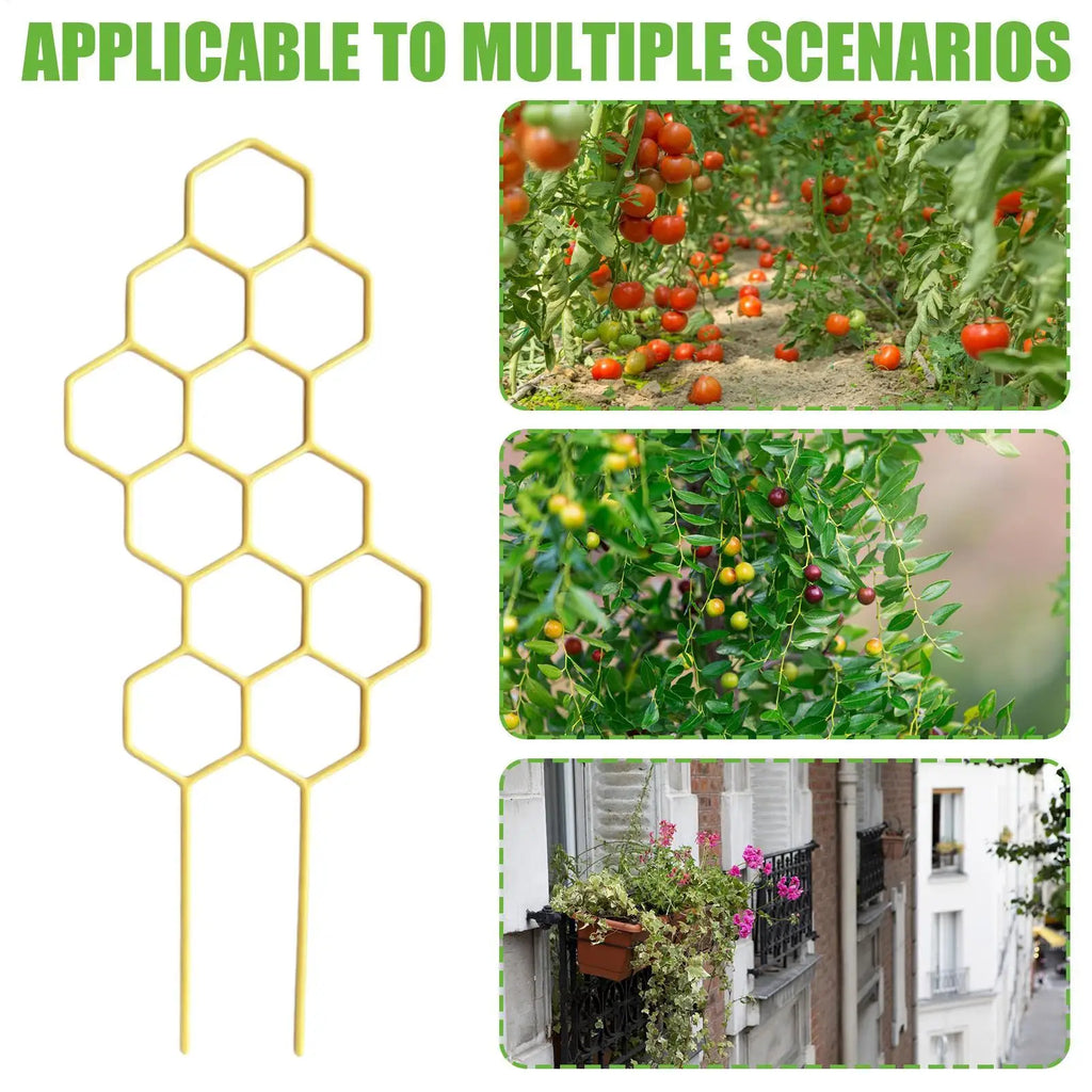 Rustproof Plastic Plant Trellis for Climbing Vines & Flowers Plant Climbing Trellis Zpaxo