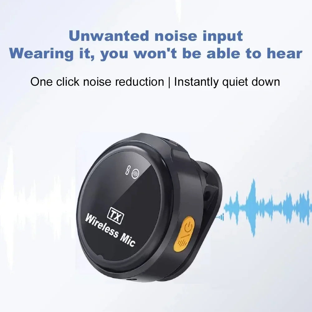 2026 Wireless Lavalier Lapel Microphone Iphone Android iOS Type-c Zpaxo