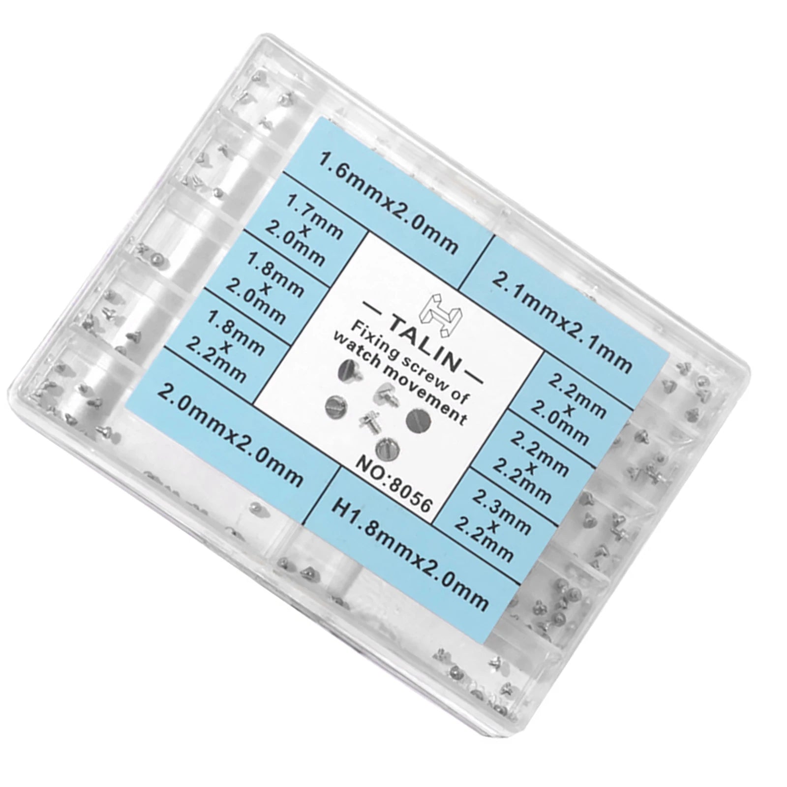 1Box 10 Mixed Watch Movement Securing Screw NH35 ETA 2836 2824-2 8200