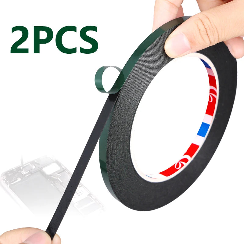 2Pcs 2/3/4mm 10meters Double Sided Sticky Foam Tape Adhesive LCD Screen Frameless For TV Borderless Curved Display Sealing Fix Zpaxo