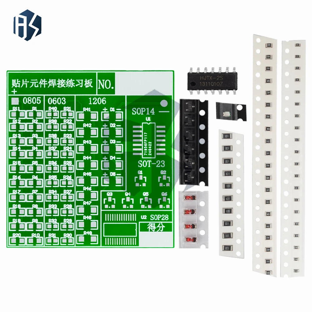 1 Electronics Soldering Starter SMT SMD Beginner DIY Welding Practice Zpaxo
