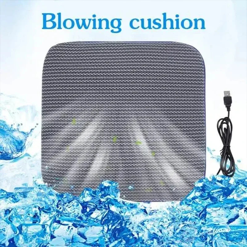3D Honeycomb USB Fan Cooling Car Seat Cushion – Car & Home