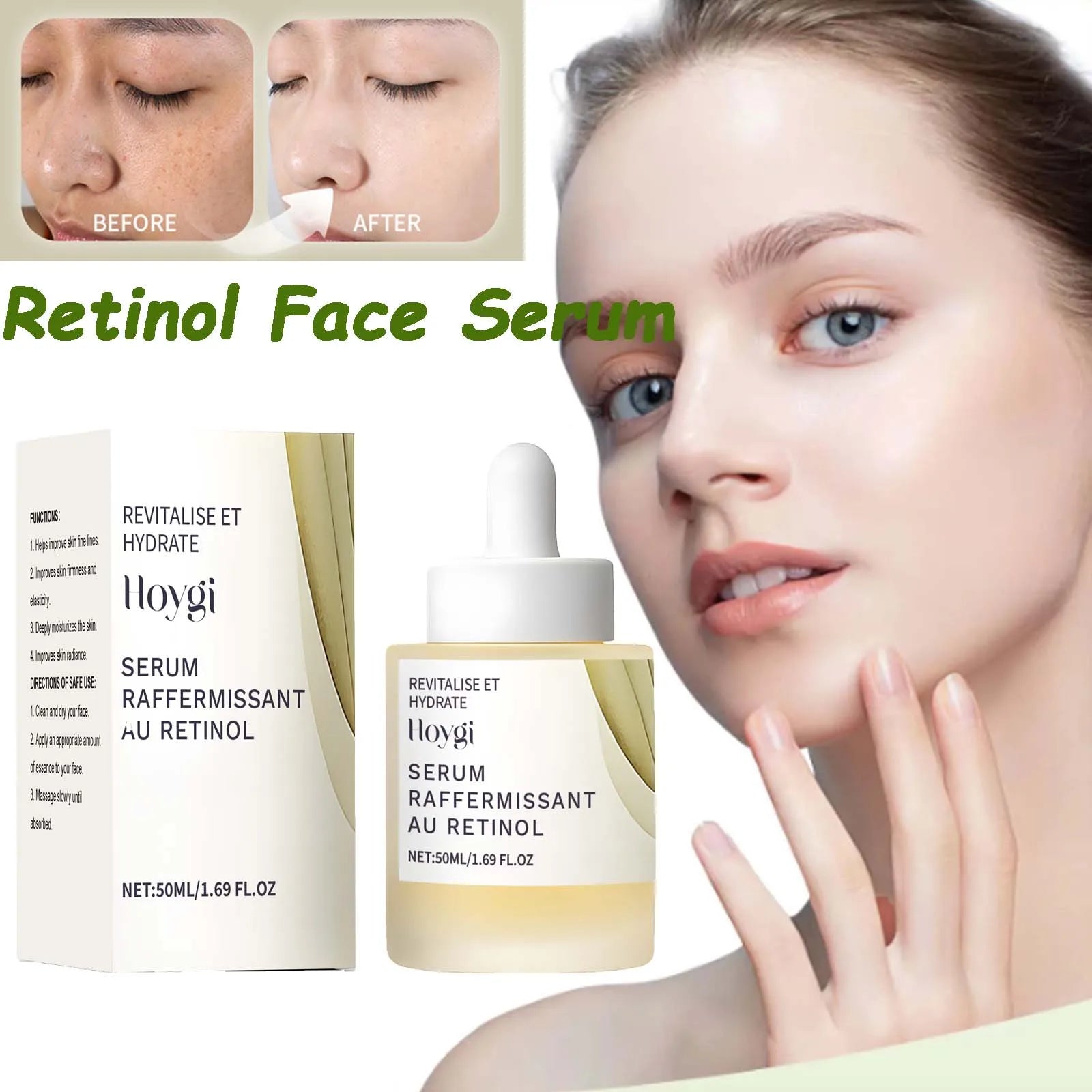 Hoygi Retinol Face Serum – Anti-Aging, Firming & Hydrating Retinol Face Serum Zpaxo