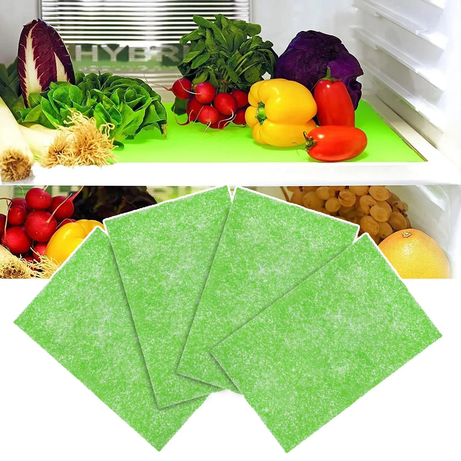 Refrigerator Shelf Liners 4 Washable Cuttable Mat Mats Pads Apartment