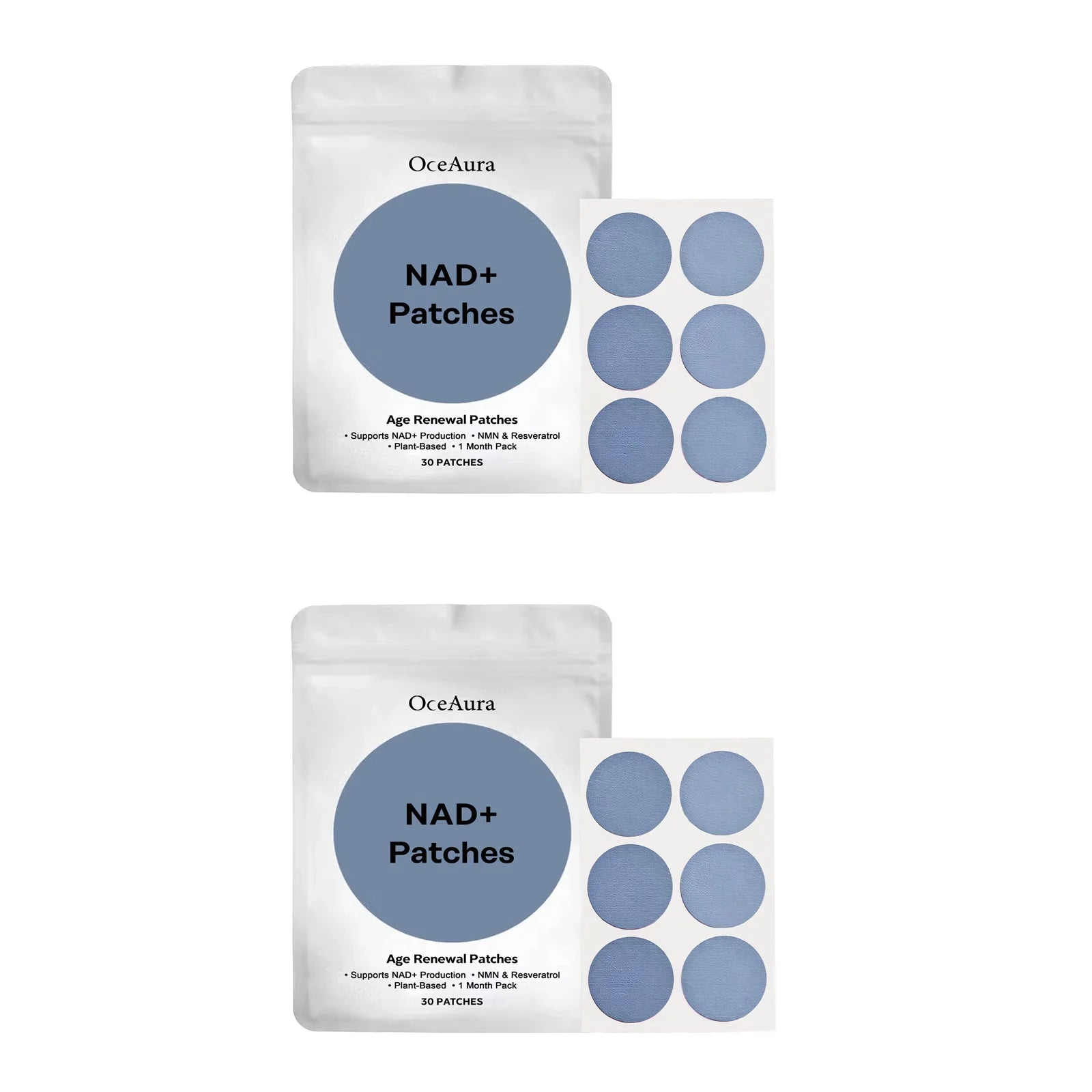 OceAura Nourishing Body Care Patches – Anti-Aging, 30 ct Body Care Patches Zpaxo 60pcs