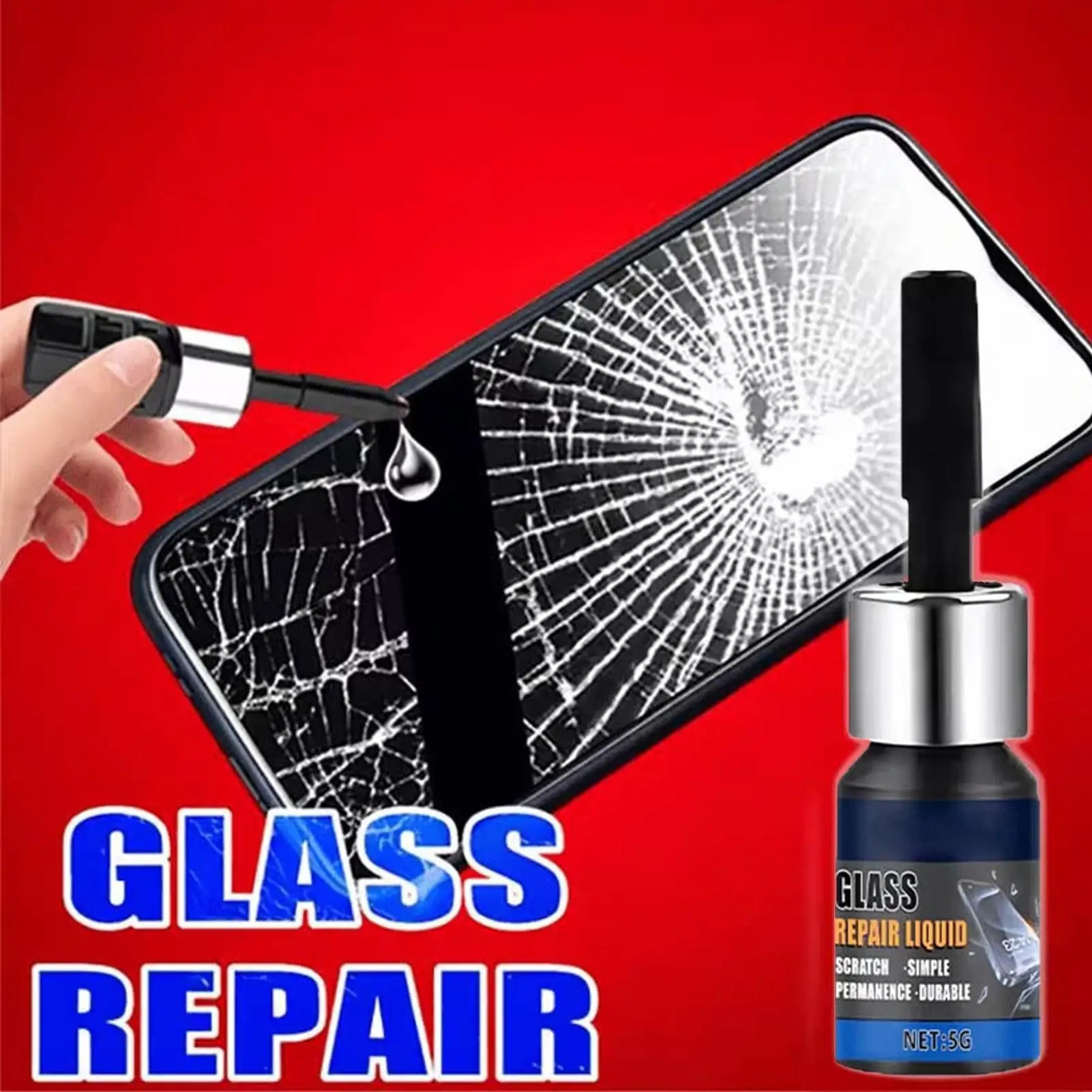 Phone Screen Scratch Remover Universal Liquid Quick Fix Glass Repair