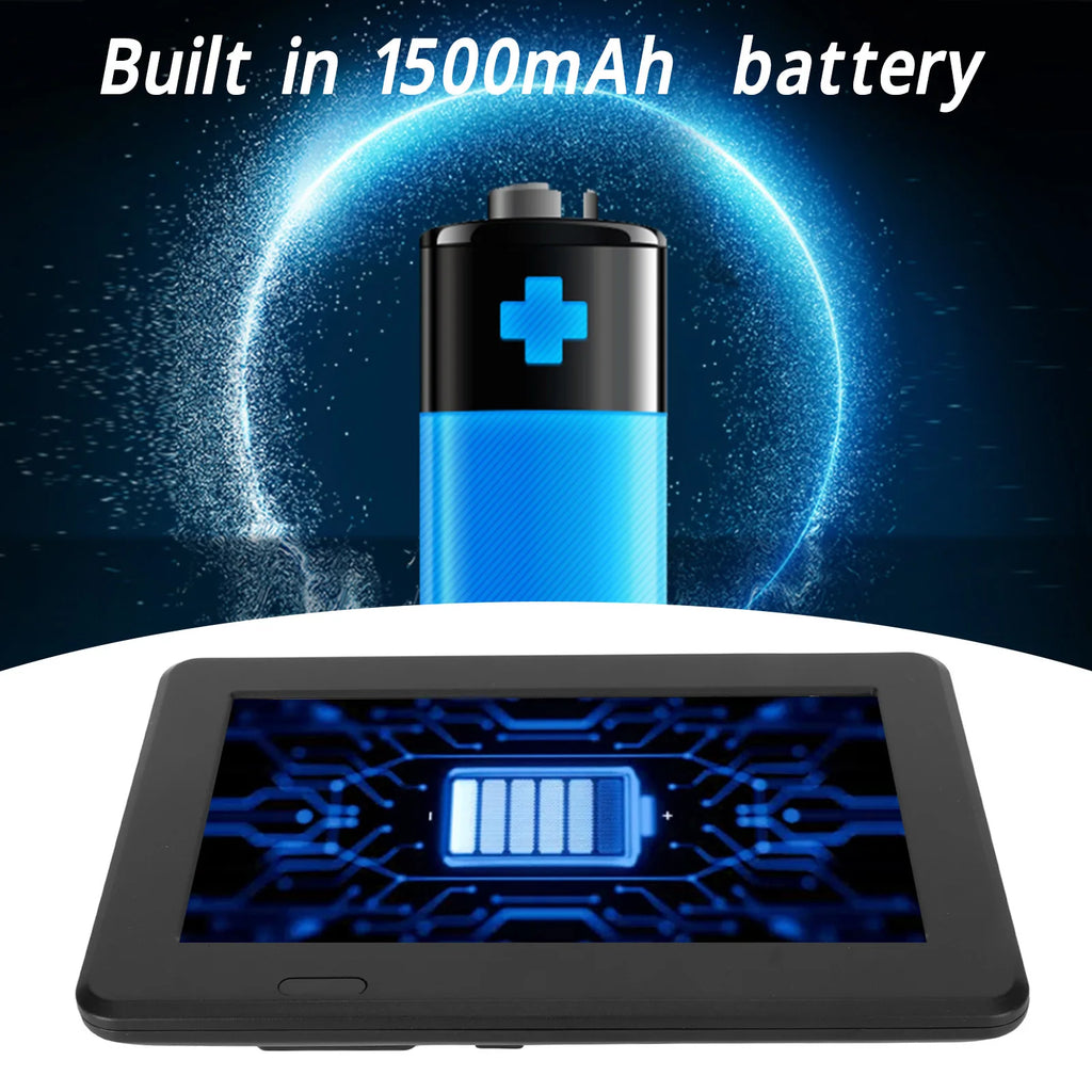 Portable Digital TV ATSC USB Storage Card Function Rechargeable 1080P