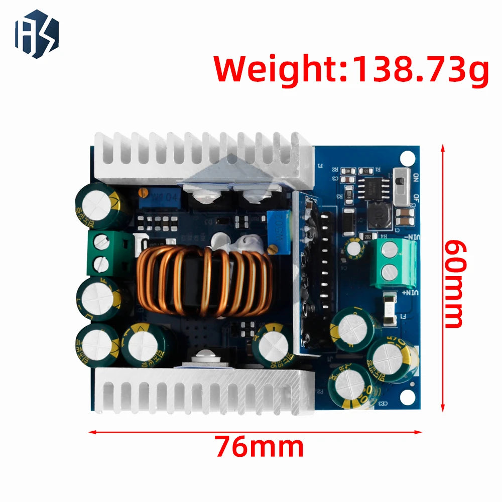 DC-DC 12-95V to 2-90V Buck Converter: 18A 500W Adjustable – Power Supply, LED Driver & 12V Compatible Zpaxo