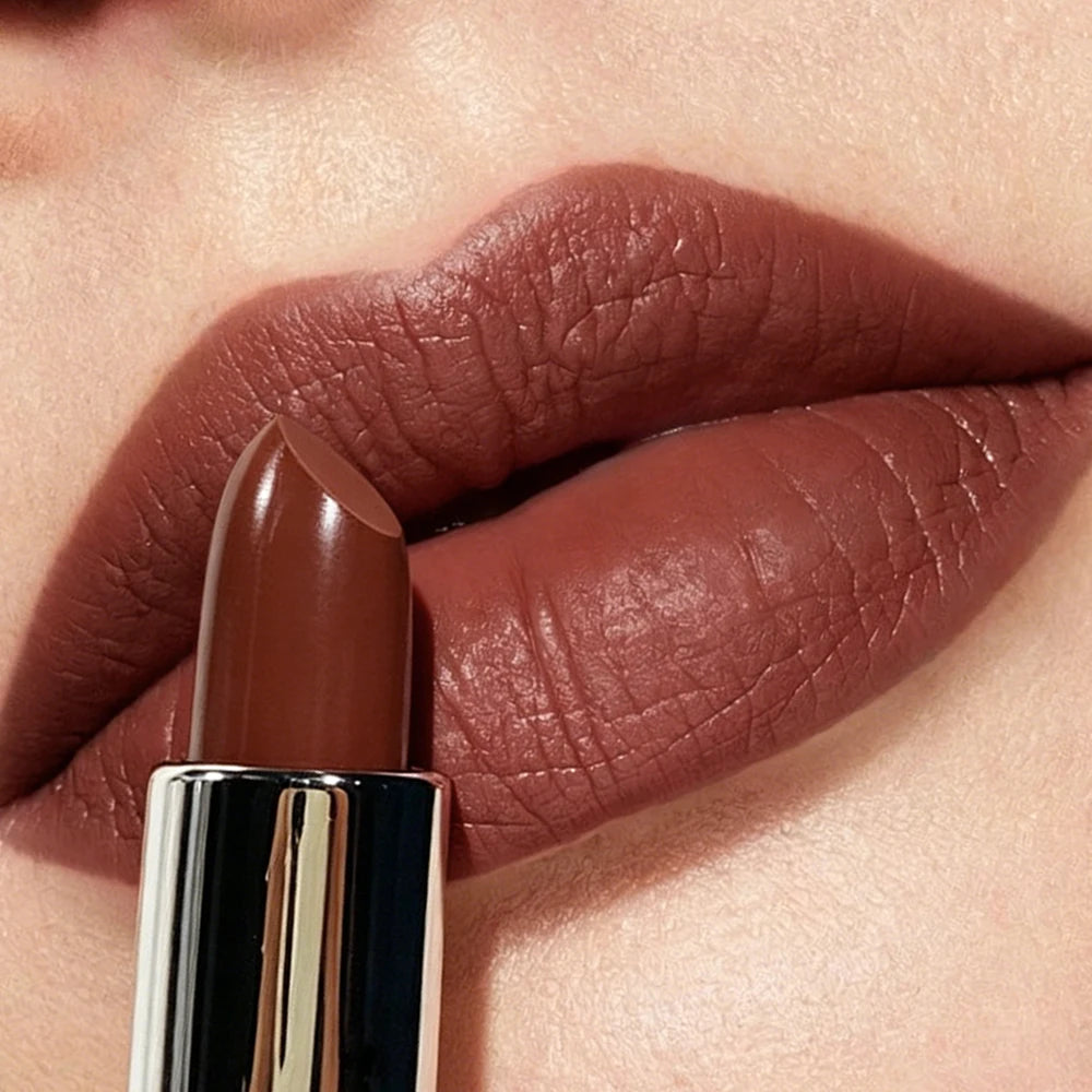 Pearlescent Lipstick for Every Skin, Soft & Hydrating, Long-Lasting Shine, Non-Stick, Elegant Gift Idea Zpaxo
