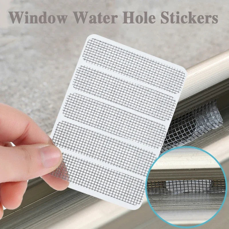 Window Screen Patch & Weep Hole Cover – Anti-Mosquito Mesh Screen Repair Patch Zpaxo