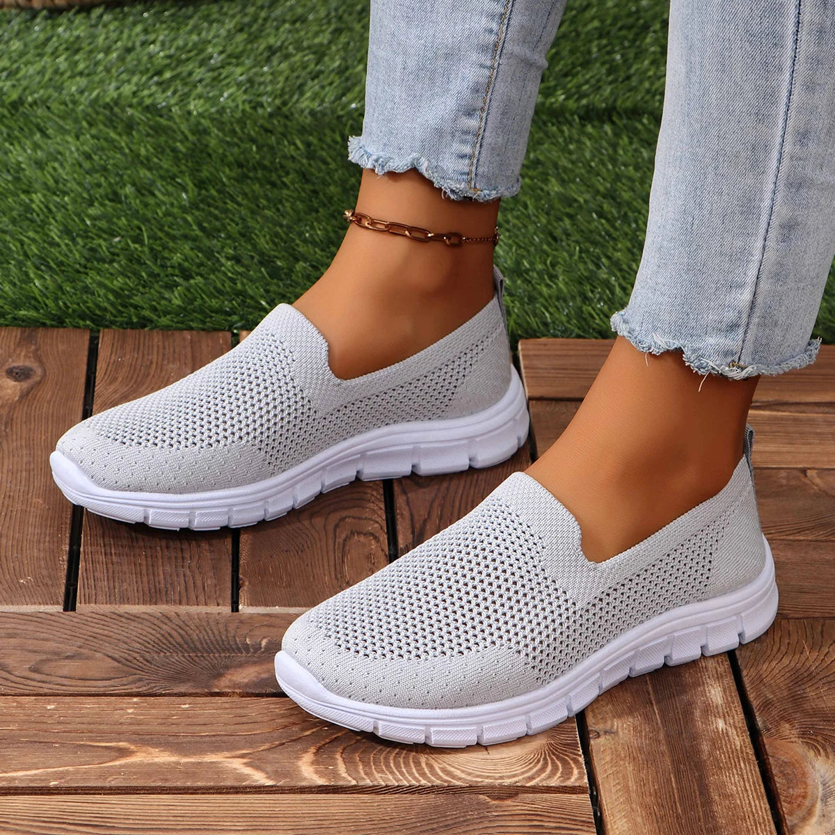 Women Sneakers 2024 Spring Summer Casual Single Shoes Old Beijing Zpaxo