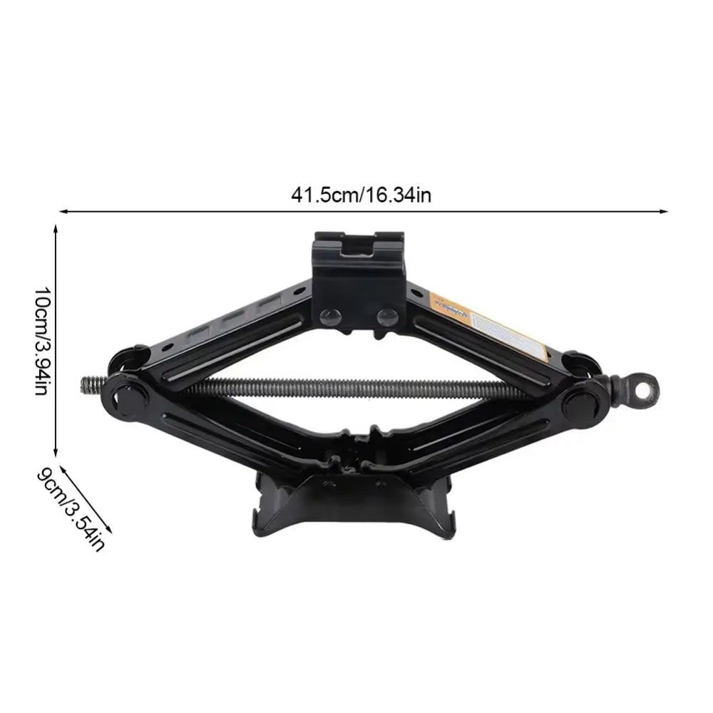 2 Ton Capacity Scissor Jack Extendable Wrench Crank Lift Car Wheel Zpaxo