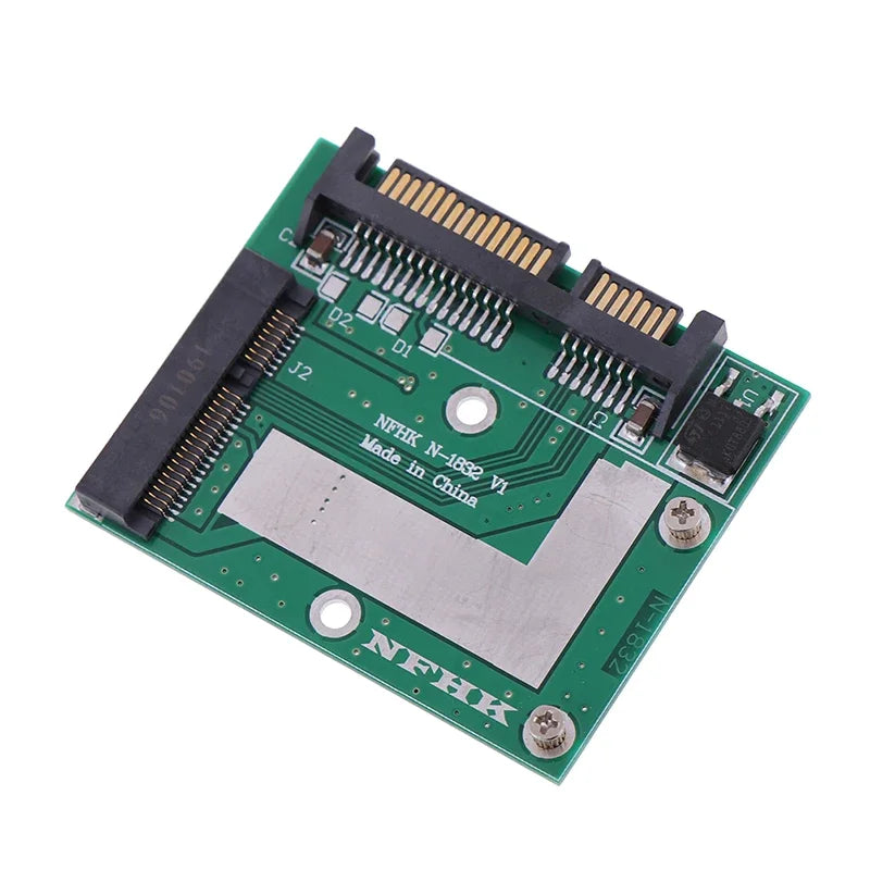MSATA SSD to 2.5'' SATA 6.0gps adapter converter card module board mini pcie ssd Zpaxo