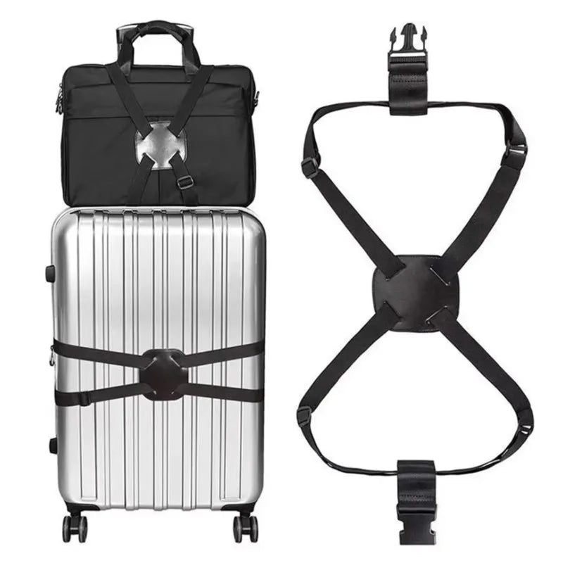 Anti-lost Binding Belt Cross Strap Travel Suitcase Accessories