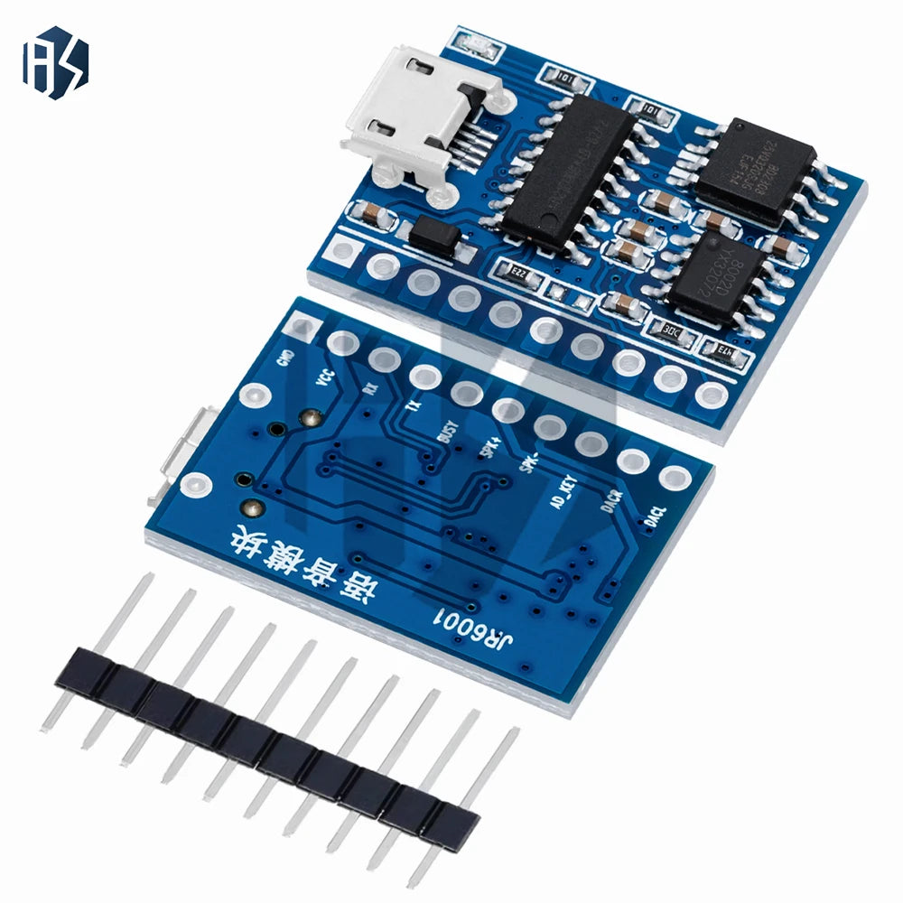 JR6001 Customizable Voice Control Module Serial Audio Recognition Zpaxo