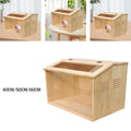 Chicks Brooder Box Hamster Villa Clear Versatile Supplies Pet Habitat House Sturdy Breeding Box Small Chicken Coop Quail Cage Zpaxo 40x30x30CM