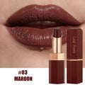 Matte Velvet Moisturizing Lipstick Silky Texture Lasting Easy To Apply Lip Sticks Sexy Red Solid Lip Gloss Makeup Gift for Women Zpaxo 03