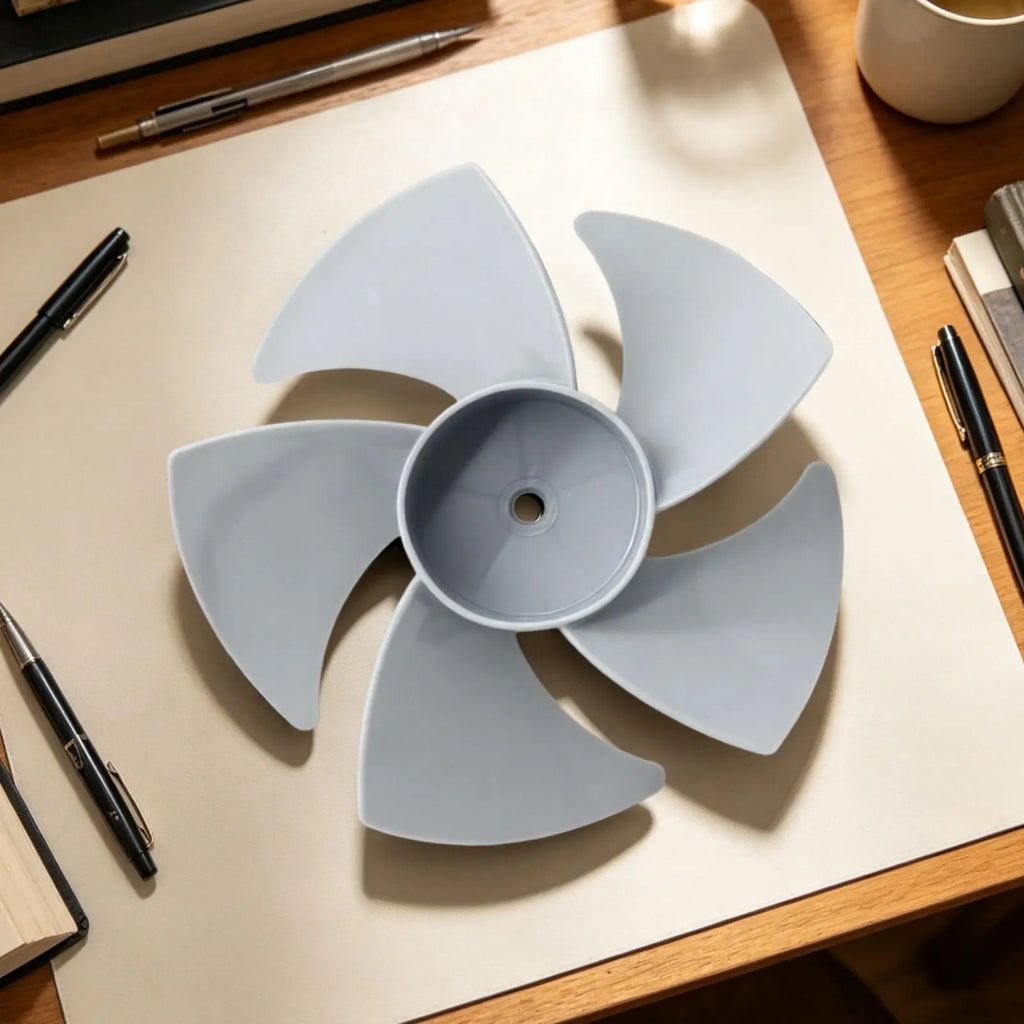 Floor Fan Replace Leaves Summer Appliance Part Tight Fit Low Noise Desk Fan Replacement Parts For Living Room Bedroom Apartment Zpaxo