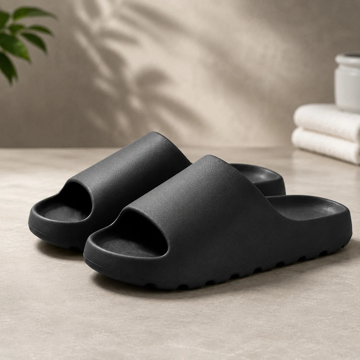 EVA Man Slippers Shoes Cloud Thick-soled Sandals Summer Soft Bottom