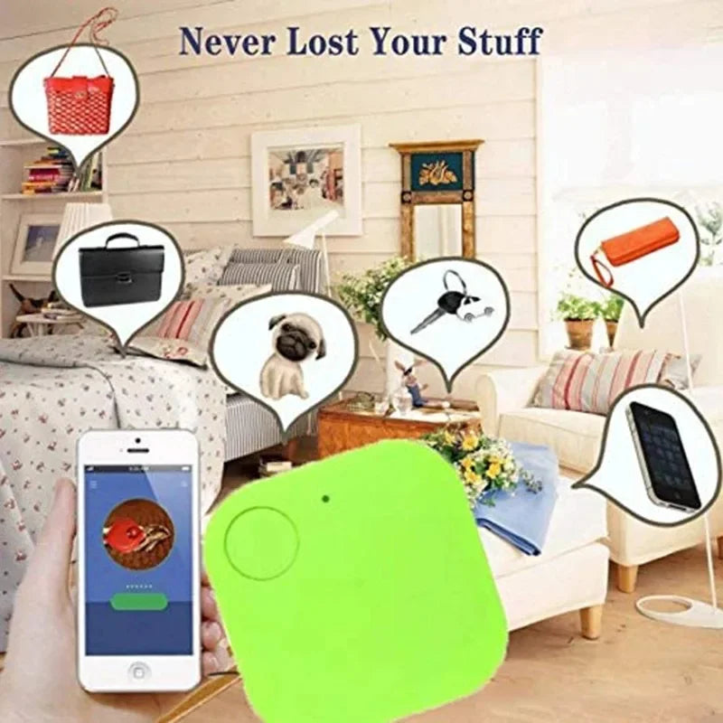 Mini Bluetooth Tracker Tag – Key, Pet, Bag & Car Finder