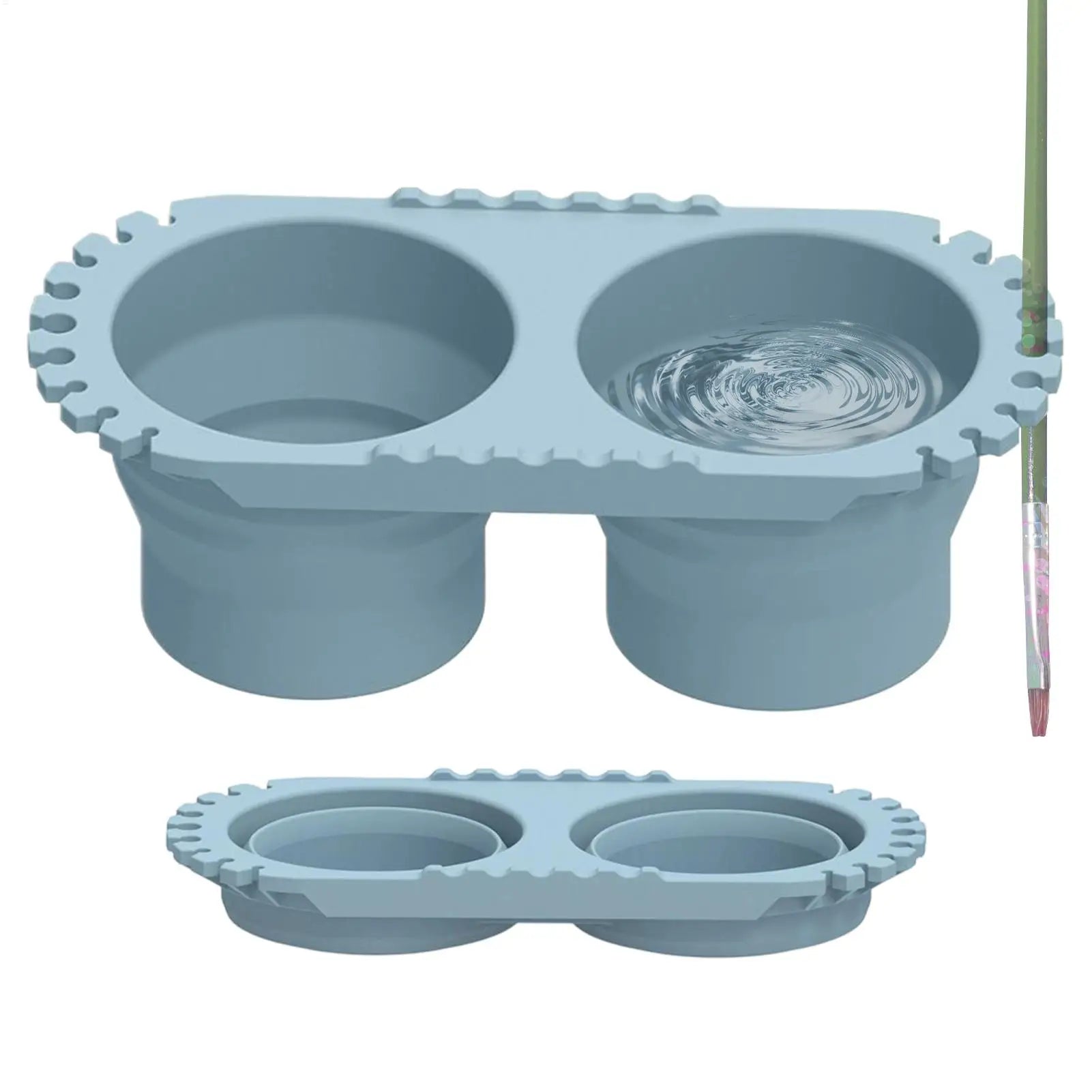 Oil Paint Brush Cleaner Cup Foldable Drawing Supplies Household