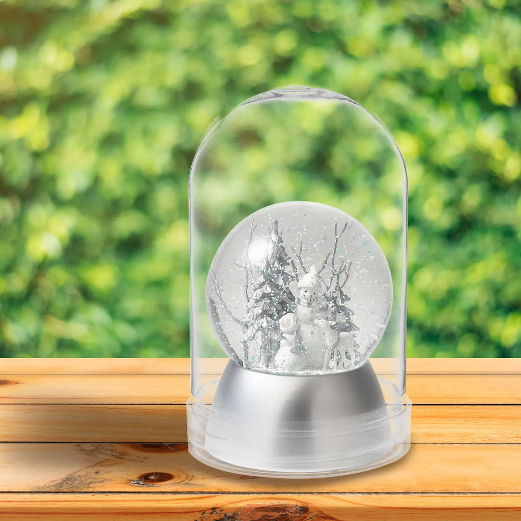 10Pcs Clear Pet Empty DIY Water Globe Snow Globe Making Kit for Crafts Decorations Dried Flowers Glitter Sequins Christmas Xmas Zpaxo