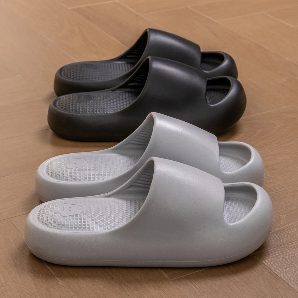Men's Outdoor Slides Summer EVA Lightweight Thick Sole Air Cushion