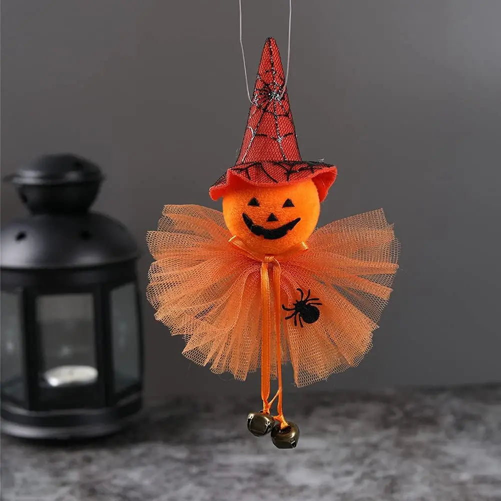 Halloween Hanging Ghost Decoration Funny Pumpkin Witch Spooky