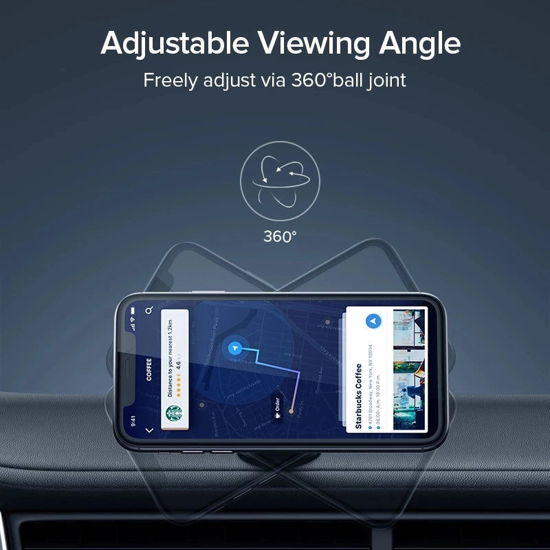 Magnetic Car Phone Holder Magnet Mount Mobile Stand Bracket GPS Zpaxo