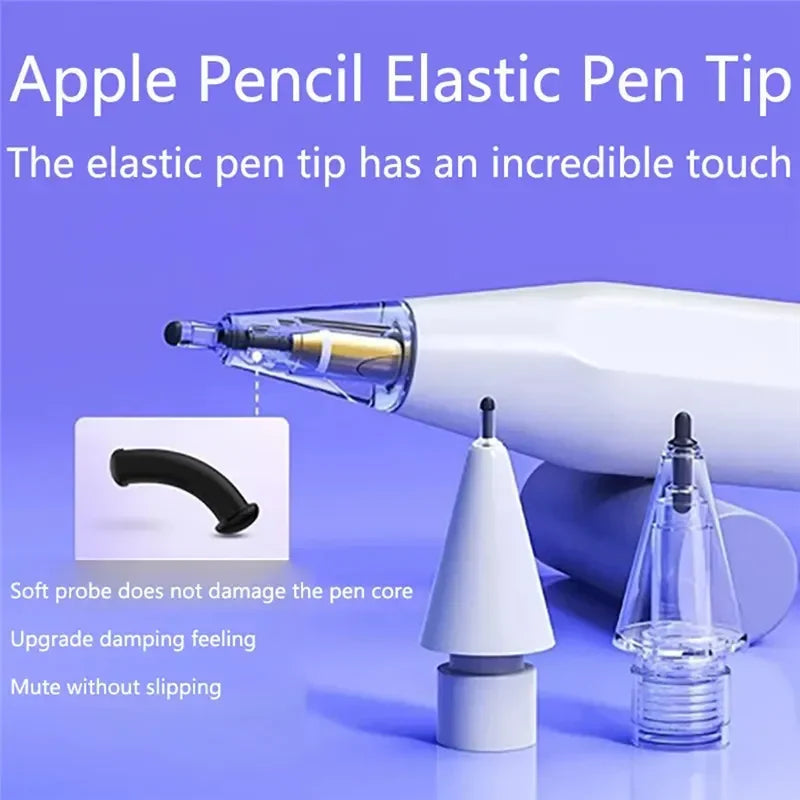 Pencil Tips Apple 1 2 Gen Replacement Crystal Diamond 4B 2B HB Ipad Zpaxo