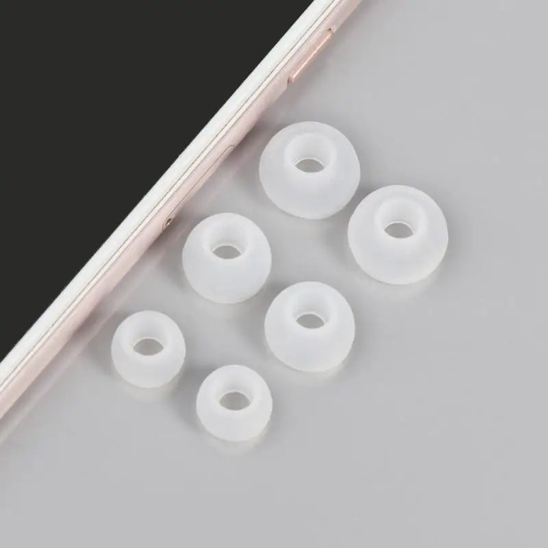 652F Earbud Tips Soft Silicone Earbuds Replacement In-ear Headphones Zpaxo