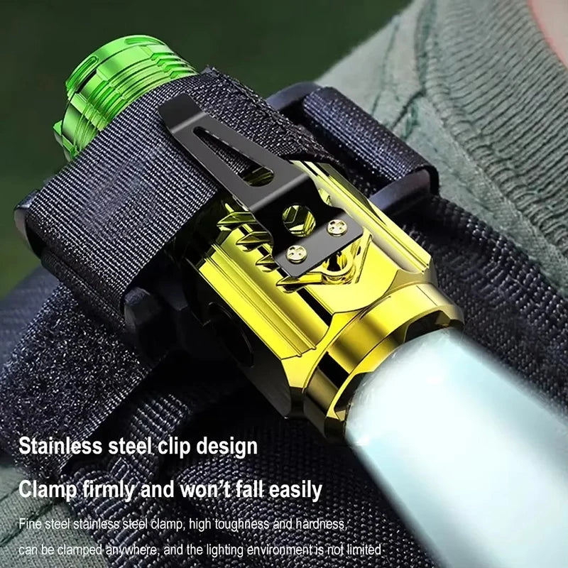 Mini Rechargeable LED Flashlight – 1000LM Waterproof Torch