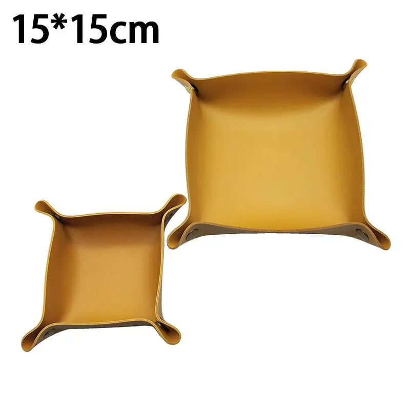 CM1pc Square Dice Tray Miscellaneous Storage Box Board Game