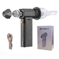 Powerful Electric Air Duster Jet Fan Blower Brushless Violent fan Portable handheld mini turbo fan hair dryer car vacuum cleaner Zpaxo Dark Grey