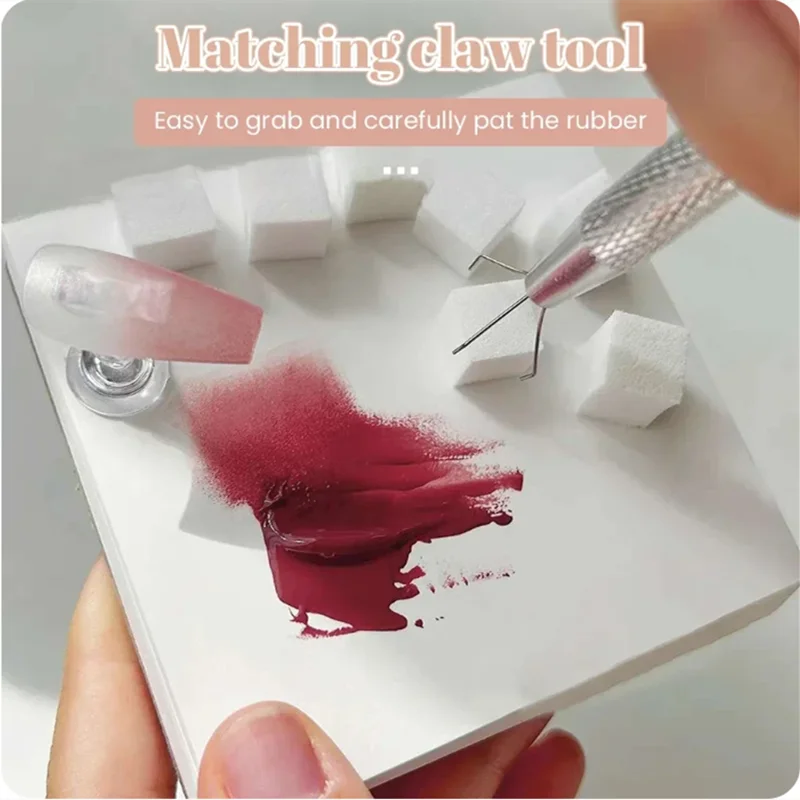 51/101pc Sponge Gradient Nail Art Kit – Stamper, Brush & Dotting Pen