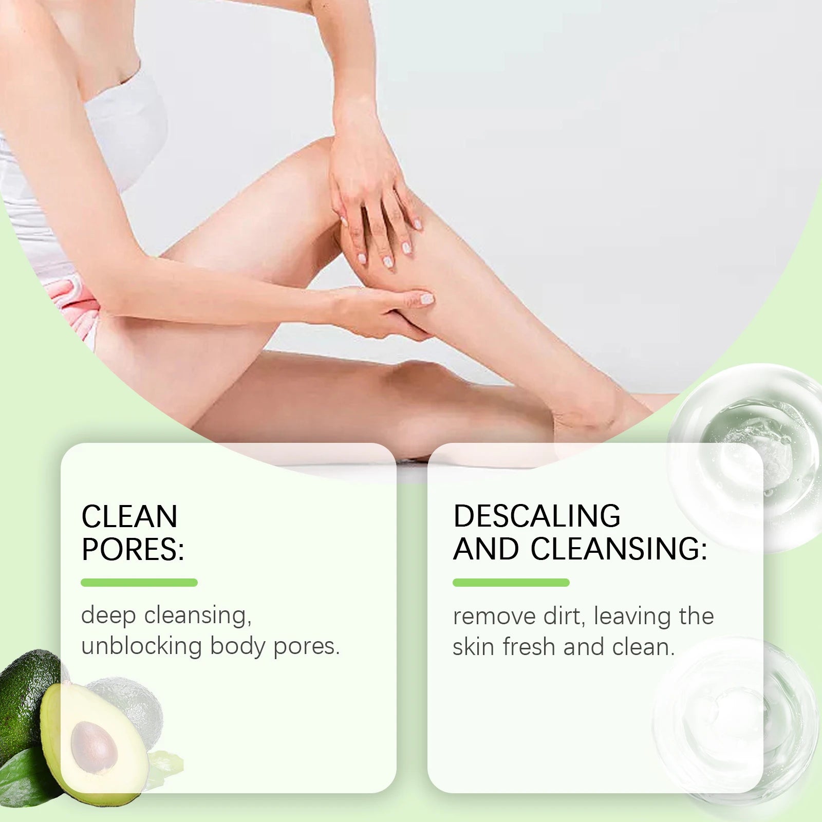 Hoygi Matcha Body Scrub – Exfoliate, Cleanse & Nourish Skin Body Scrub Zpaxo