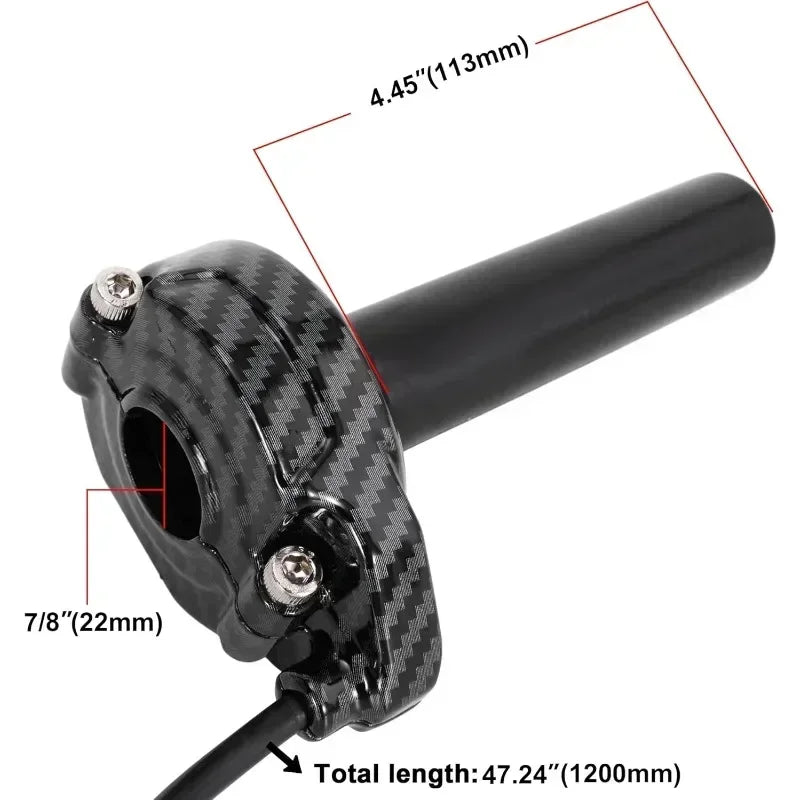 22mm Sur-Ron Throttle Accelerator – Hall Sensor & Ergonomic Grip