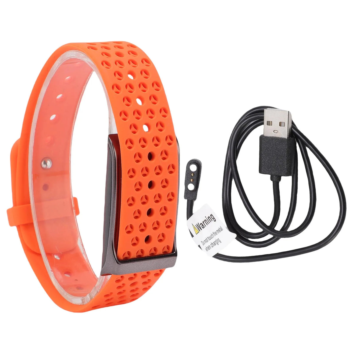 Smart Bracelet 127 Sport Modes Water Proof Health Fitness Band Zpaxo Orange