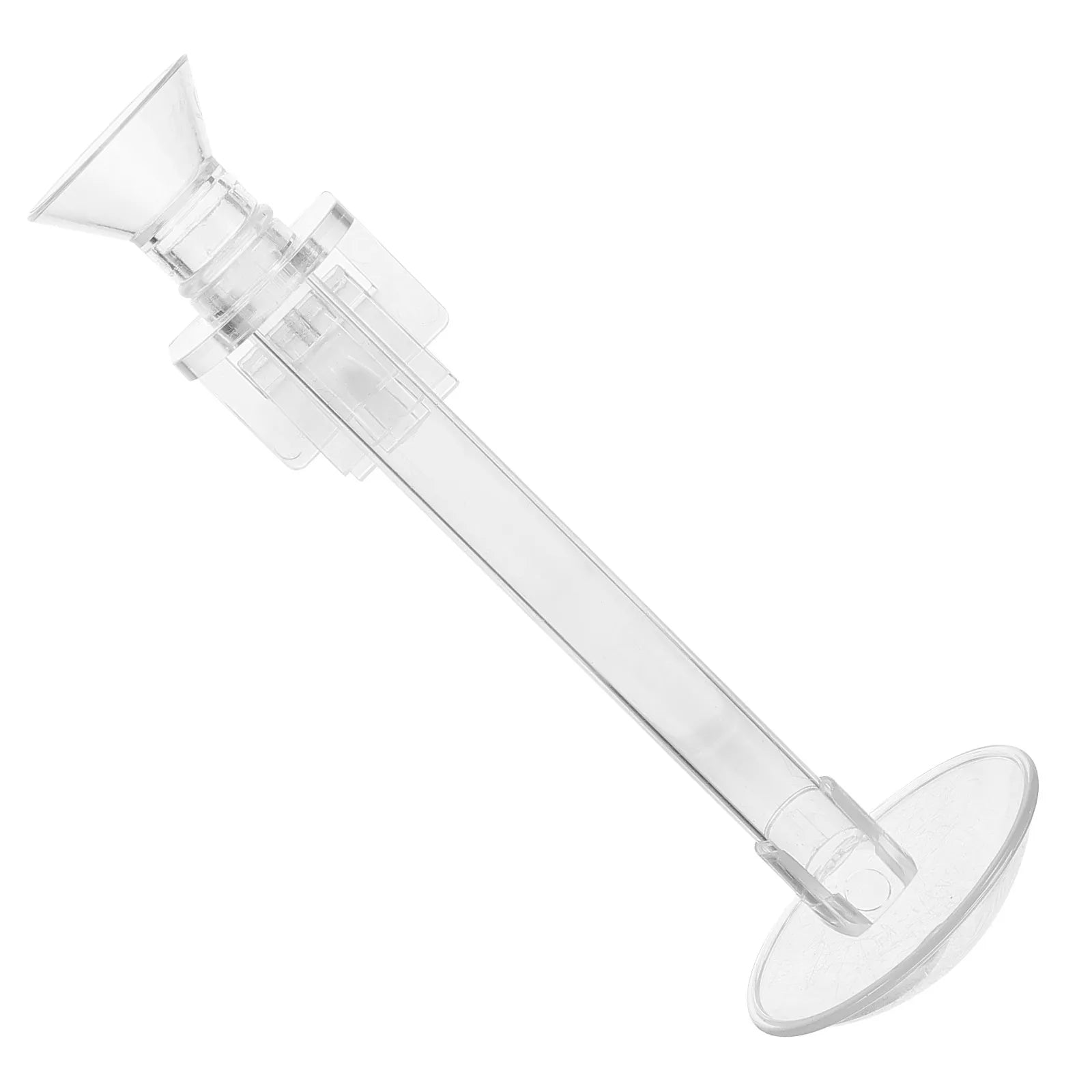Aquarium Shrimp Feeder Tube Acrylic Fish Feeding Device Sinking