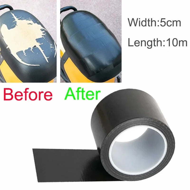 DIY Leather Repair Tape Self Adhesive Patch Car/Motorcycle Seat Sofa Repair Sticker Electromobile Seat Renovate Repair Tape Roll Zpaxo