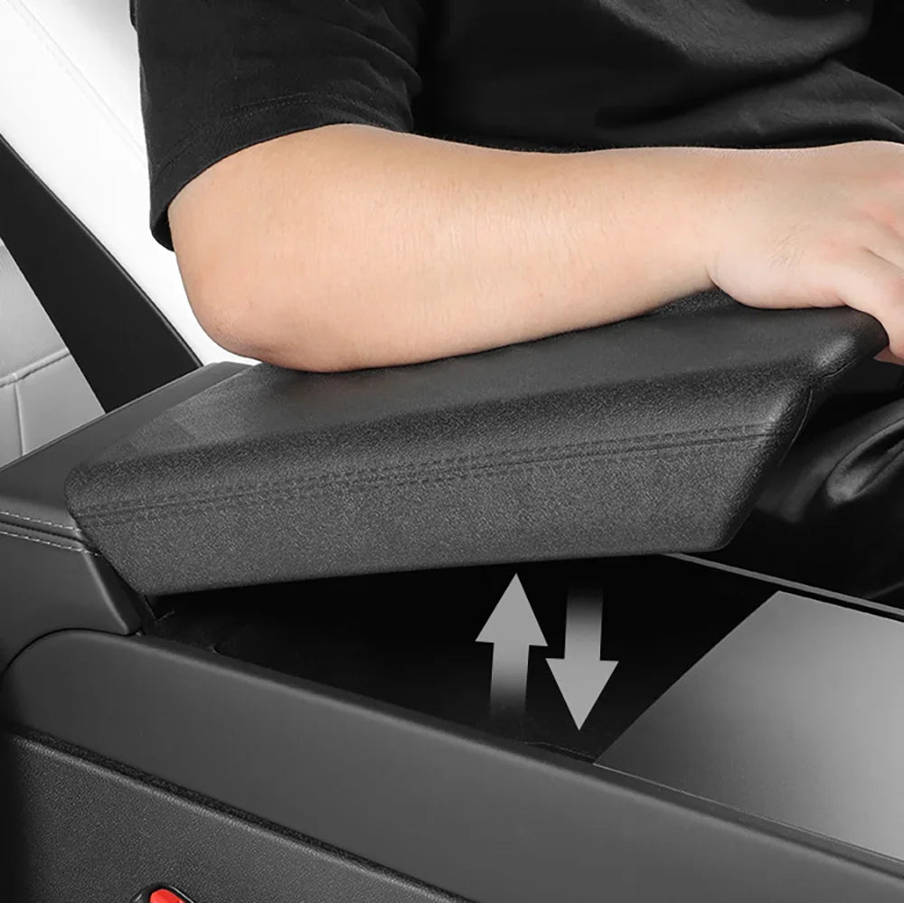 Tesla Model 3 Highland TPE Armrest Cover – Non-Slip 2024–2026