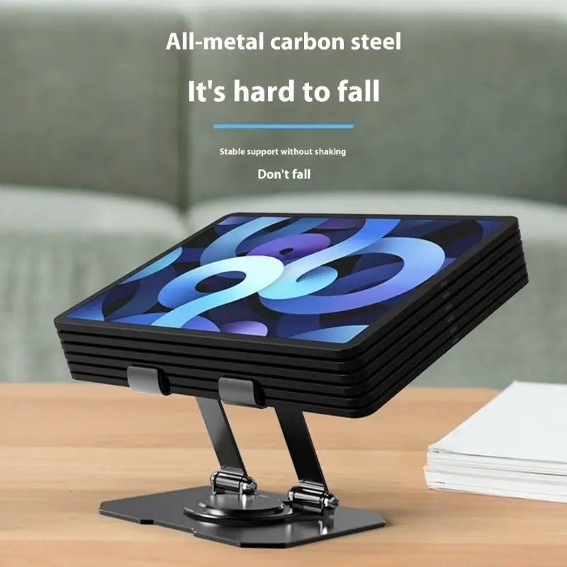 652F Heavy Duty Tablets Phone Stand Rotating Swiveling Base Slip Zpaxo