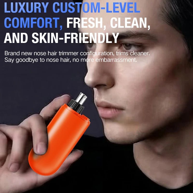 Electric Nose Hair Trimmer Universal Cleaning Device Male Female
