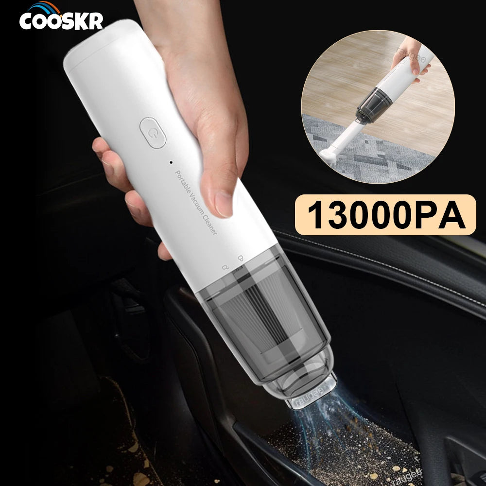 13000PA Wireless Car Vacuum Cleaner USB Rechargeable Powerful Suction