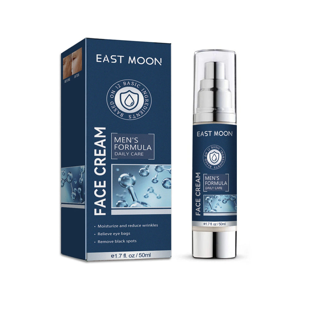 6-in-1 Men's Face Moisturizer Cream | Hydrate & Brighten Men's Face Cream Zpaxo 50ml Boxed