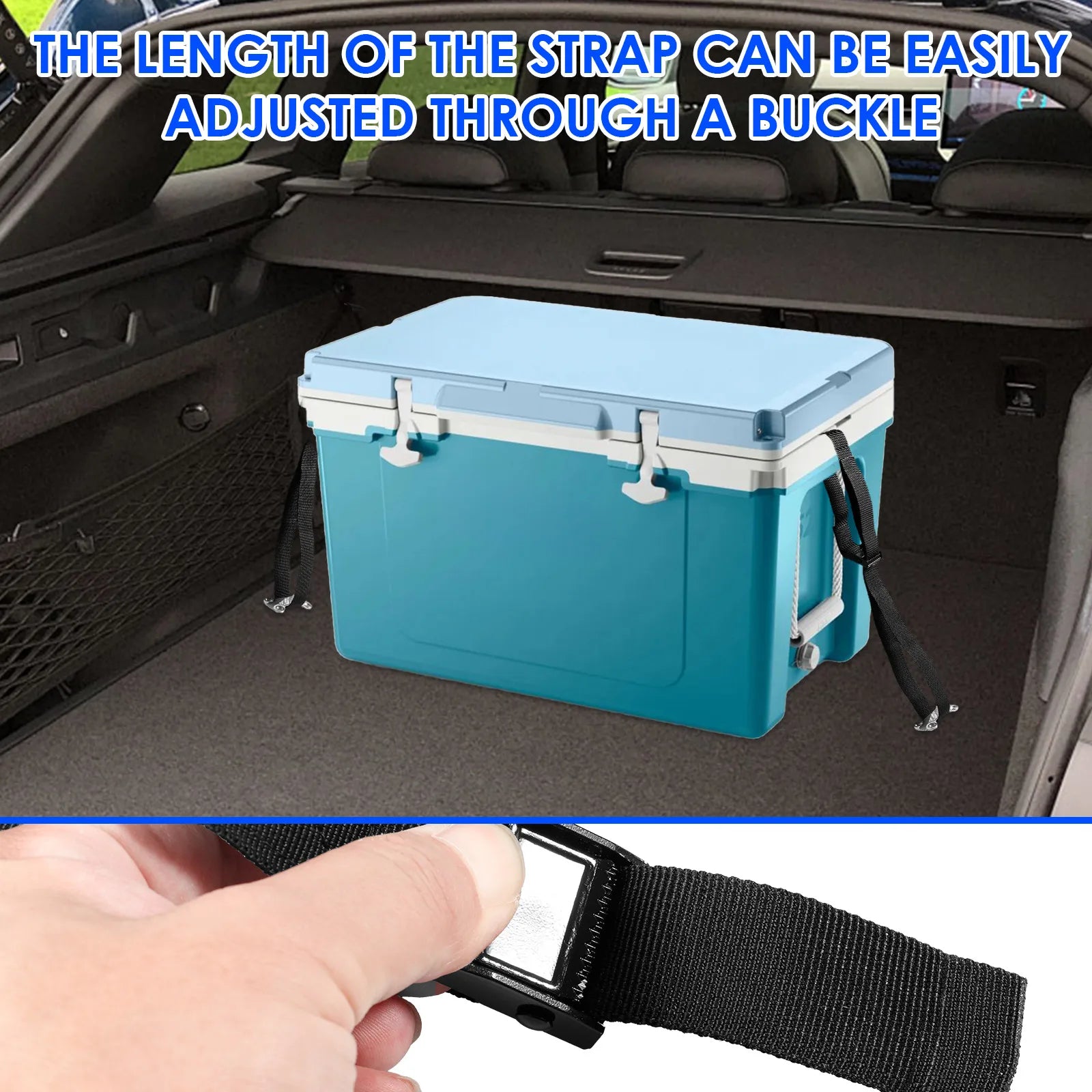 Fixed Straps Anti Slip Robust Buckle Tie Down Stable Accessories