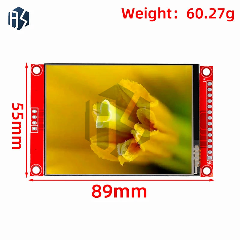 2 8 240x320 SPI TFT LCD Serial Port Module PCB Adapter Micro SD Zpaxo