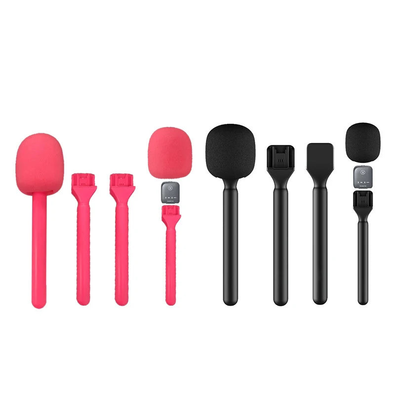 Wireless Microphone Handheld Grip Stick DJI Mic Portable Mics Mount