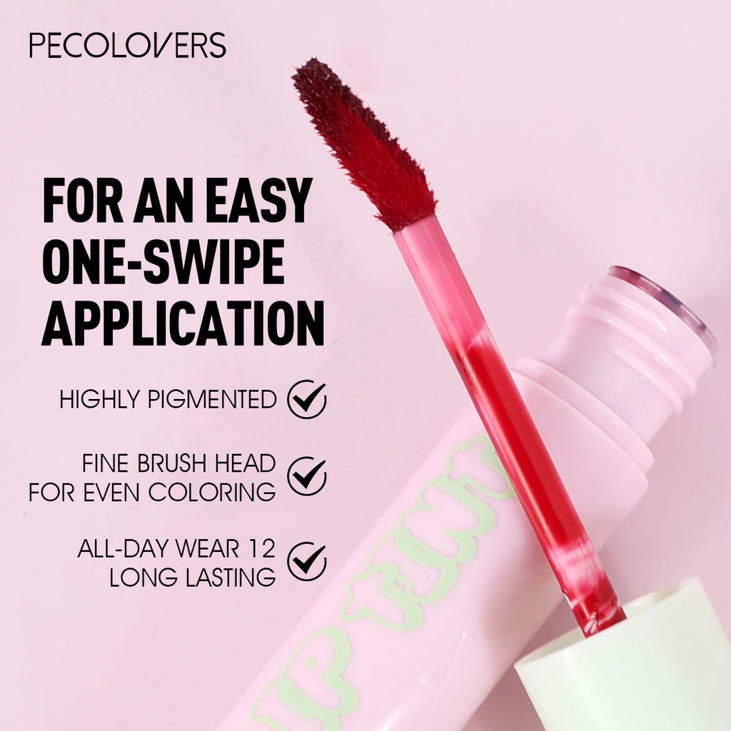 1PC Waterproof and Stain-free, Matte, Three-dimensional Lip Shape, High Pigment, Rapid Film Formation, Tear Lip Glaze, Lip Liner Zpaxo