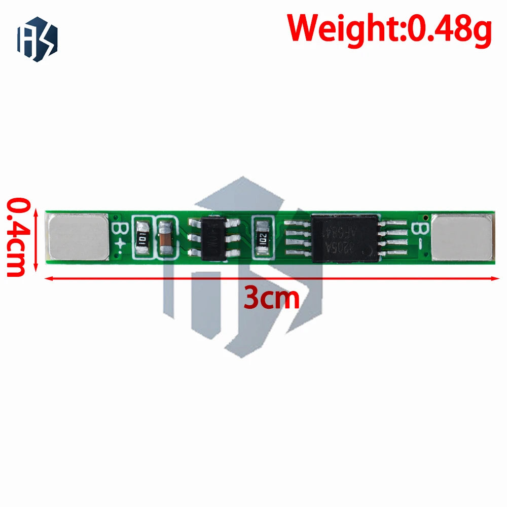 1 1S 3 2V 7V 3A LiFePO4 Lithium Li-ion BMS PCM Battery Protection Zpaxo